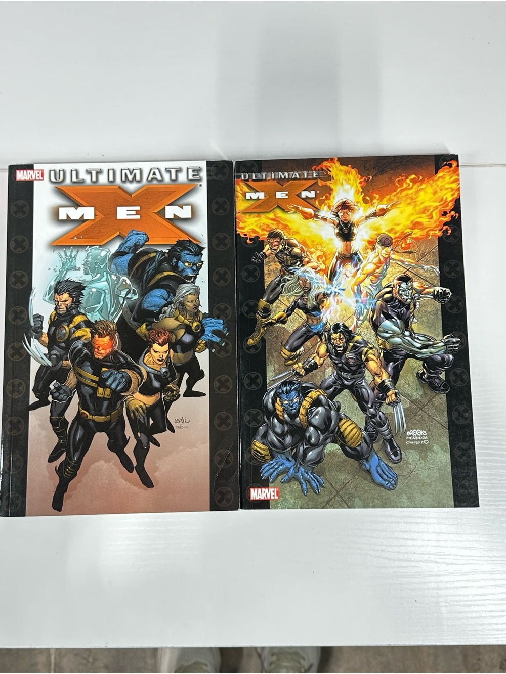 #409 Marvel Trade Paperback Lot Ultimate X-men Volume 1 & 2 Mark Millar
